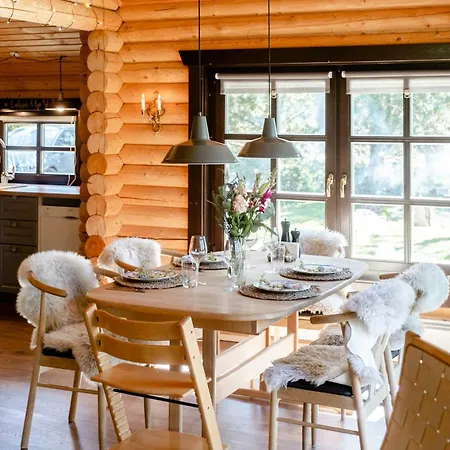 Authentic Log House Amid Evergreens In Vendsyssel Fjerritslev