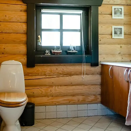 Authentic Log House Amid Evergreens In Vendsyssel * Fjerritslev