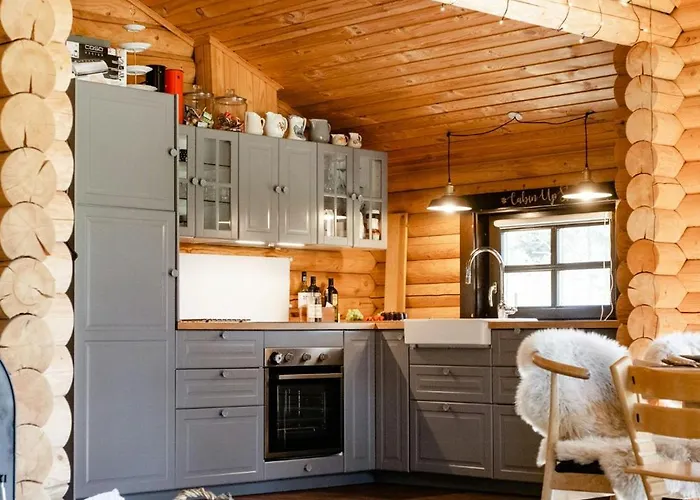 Authentic Log House Amid Evergreens In Vendsyssel * Fjerritslev