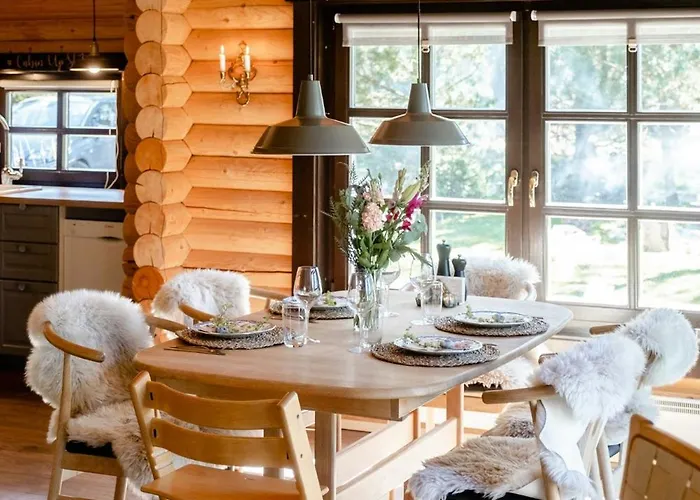 Authentic Log House Amid Evergreens In Vendsyssel Fjerritslev