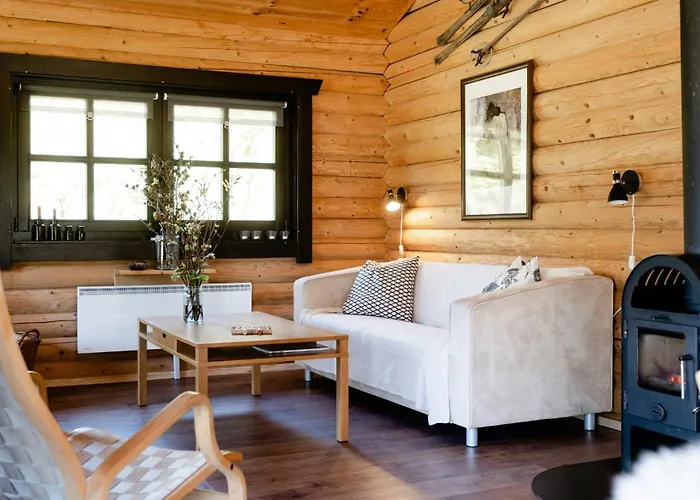 Authentic Log House Amid Evergreens In Vendsyssel Дом отдыха *